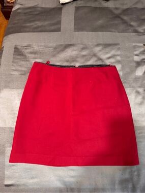 The GAP Red Women's Straight Mini Skirt